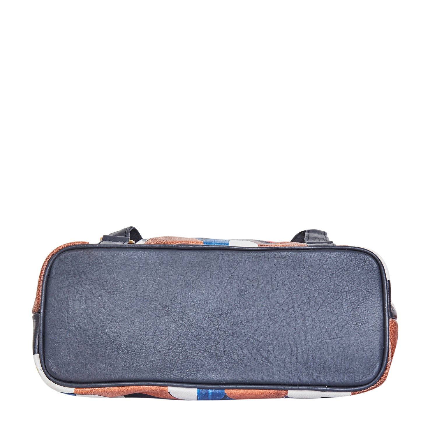 Vibrant Polka Dot Leather Backpack with Drawstring and Flap Closing